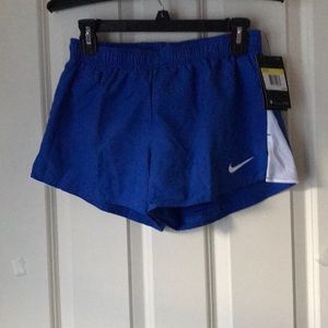 Nike Dri-fit athletic royal blue shorts NWT